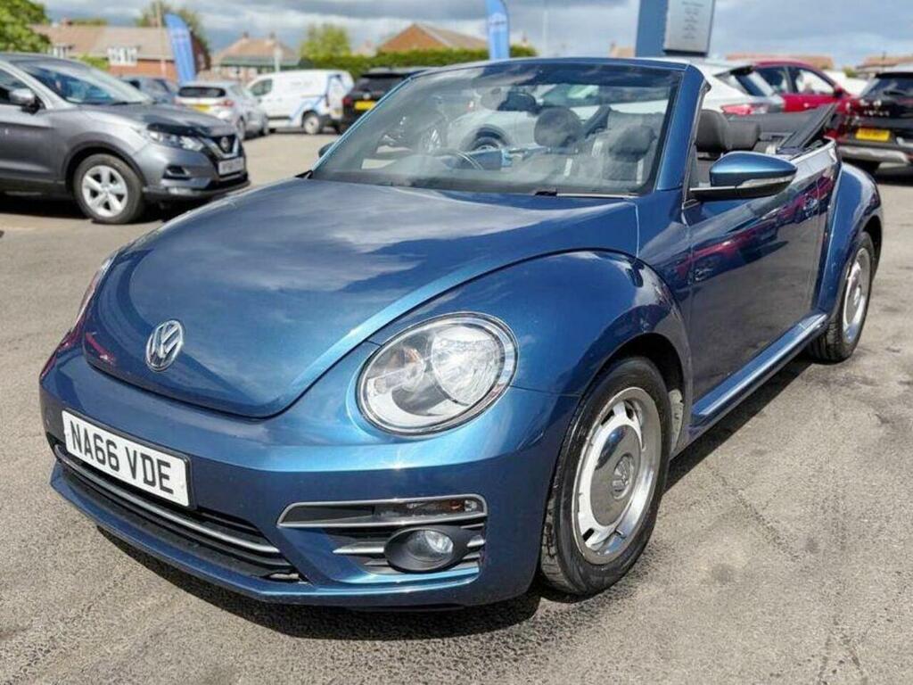 Volkswagen Beetle 1.2 Tsi Bluemotion Tech Design Cabriolet Euro 6 S Blue #3