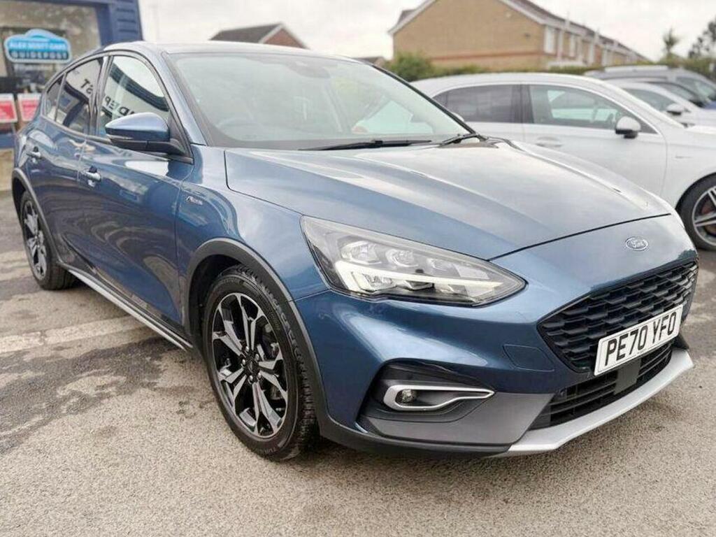Ford Focus 1.0T Ecoboost Mhev Active X Edition Hatchback Blue #3