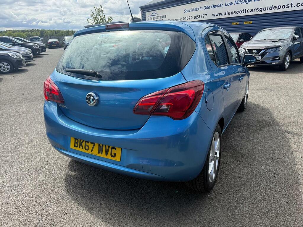Vauxhall Corsa 1.4I Ecotec Energy Hatchback Eur BK67WVG Blue #6