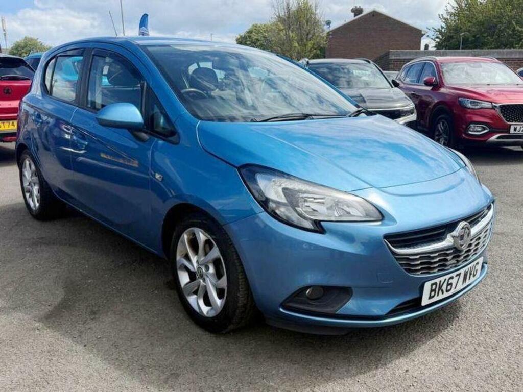 Vauxhall Corsa 1.4I Ecotec Energy Hatchback Eur BK67WVG Blue #3