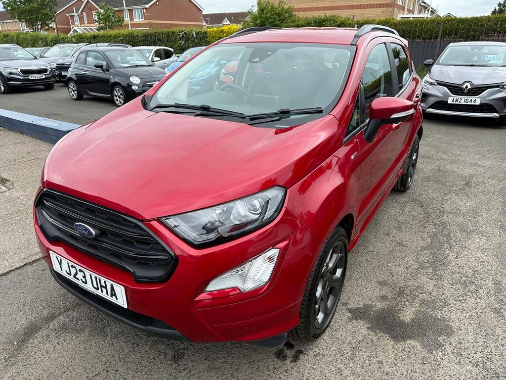 Ford Ecosport 1.0T Ecoboost St-line Euro 6 Ss YJ23UHA Red #4