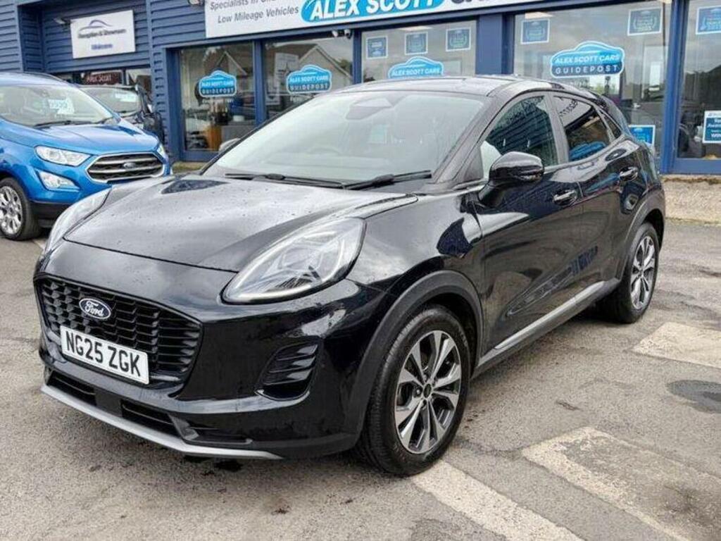 Ford Puma 1.0T Ecoboost Mhev Titanium Euro 6 Ss Black