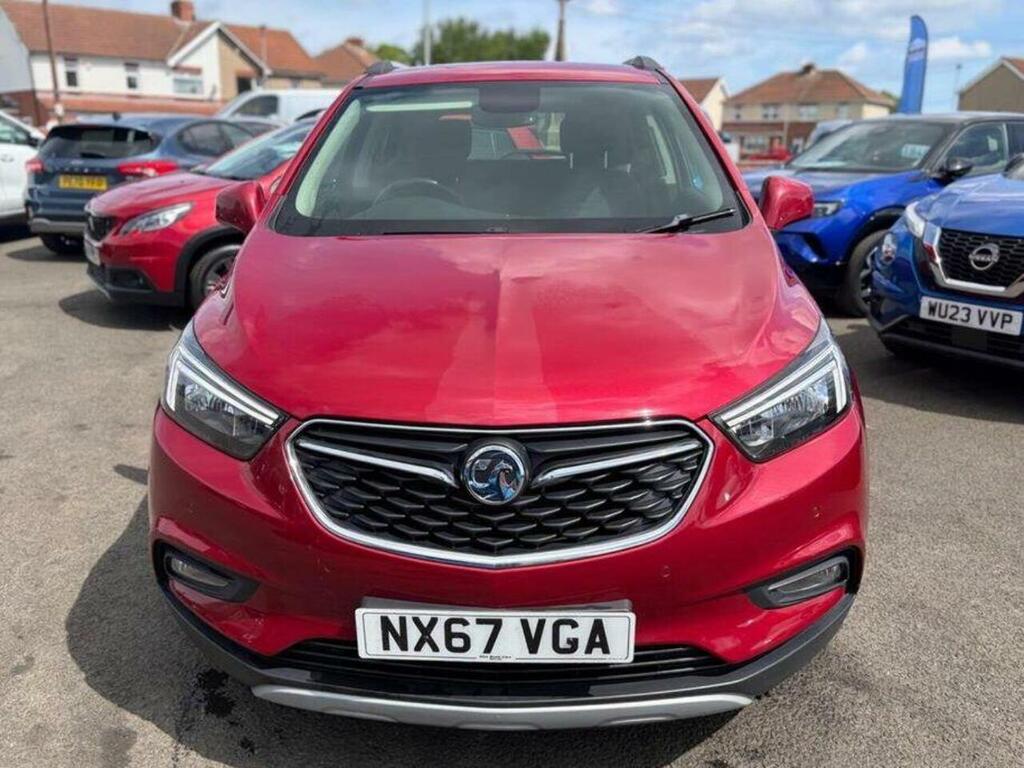 Vauxhall Mokka X 1.4I Turbo Ecotec Design Nav Suv NX67VGA Red #2