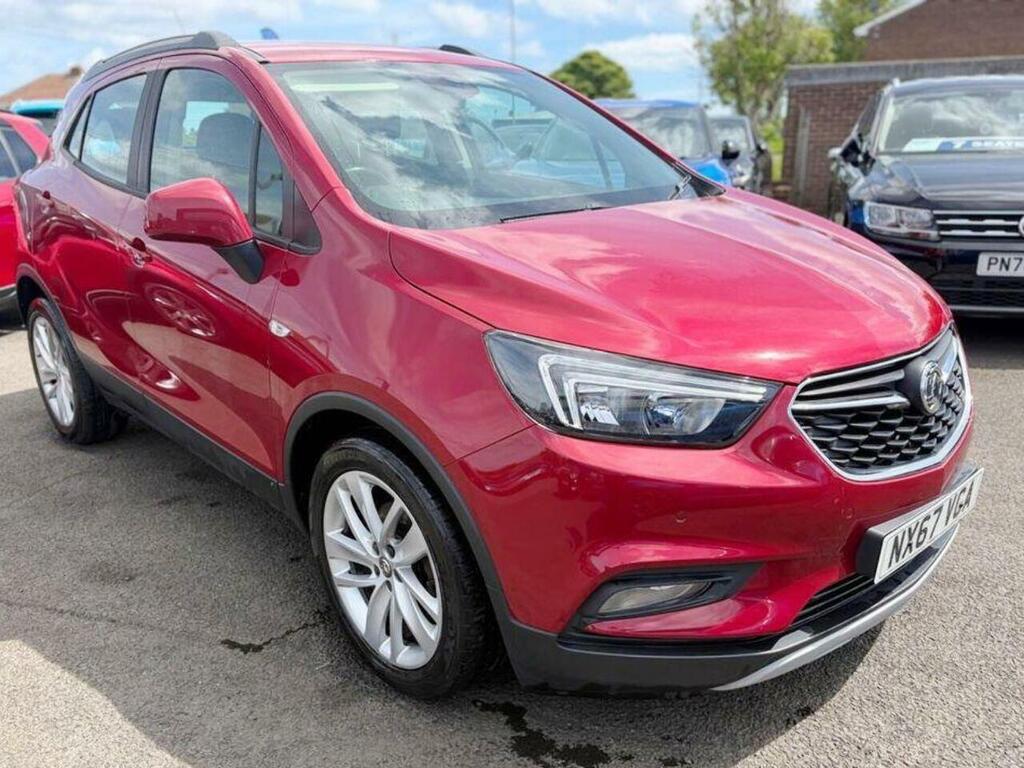 Vauxhall Mokka X 1.4I Turbo Ecotec Design Nav Suv NX67VGA Red #3