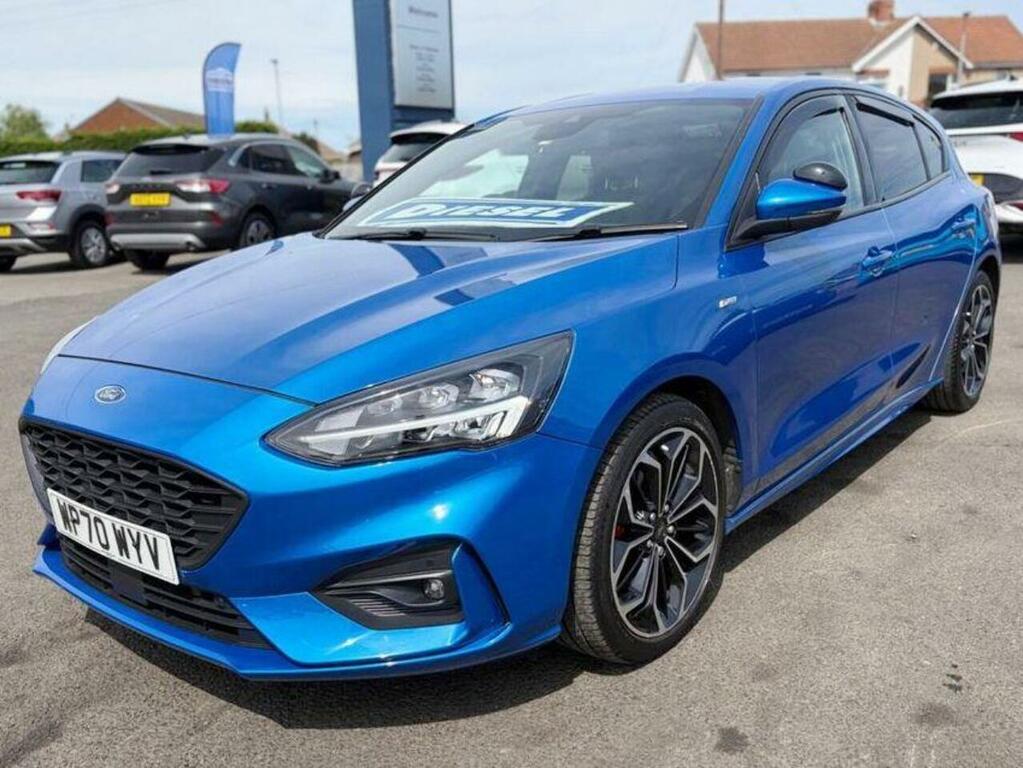 Ford Focus 1.5 Ecoblue St-line X Hatchback Blue