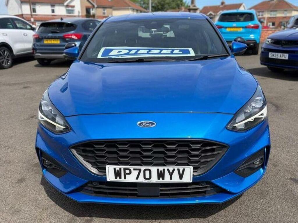 Ford Focus 1.5 Ecoblue St-line X Hatchback WP70WYV Blue #2