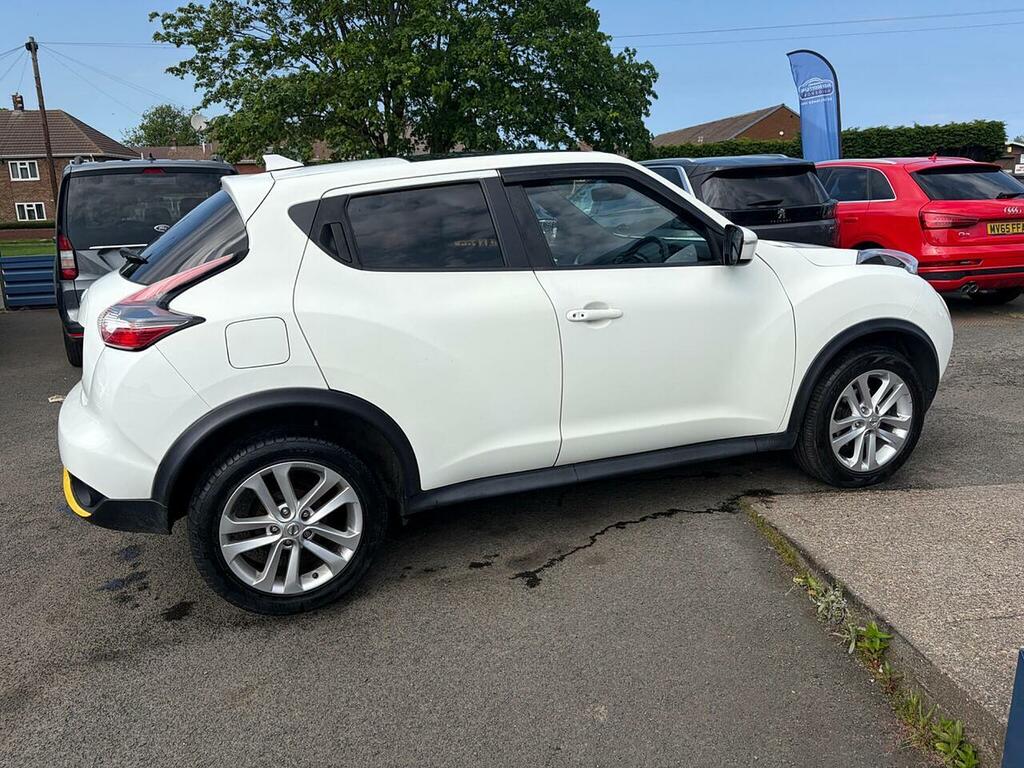Nissan Juke 1.5 Dci N-connecta Suv Euro 6 S NK66ORY White #4