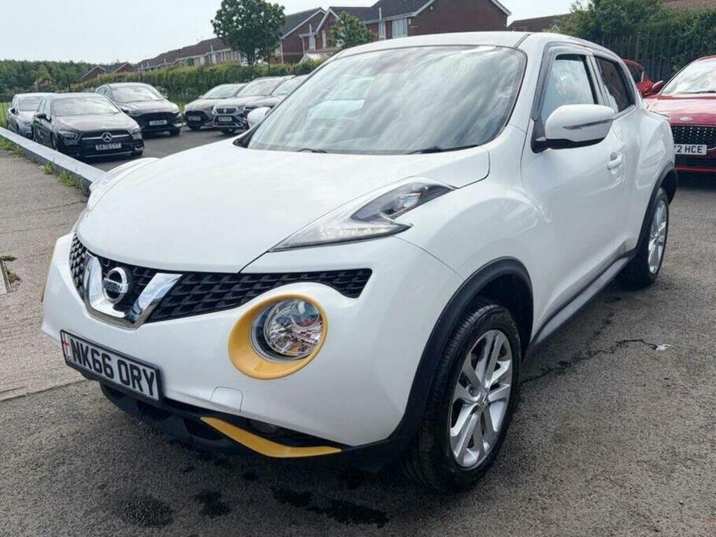 Nissan Juke 1.5 Dci N-connecta Suv Euro 6 S NK66ORY White #3