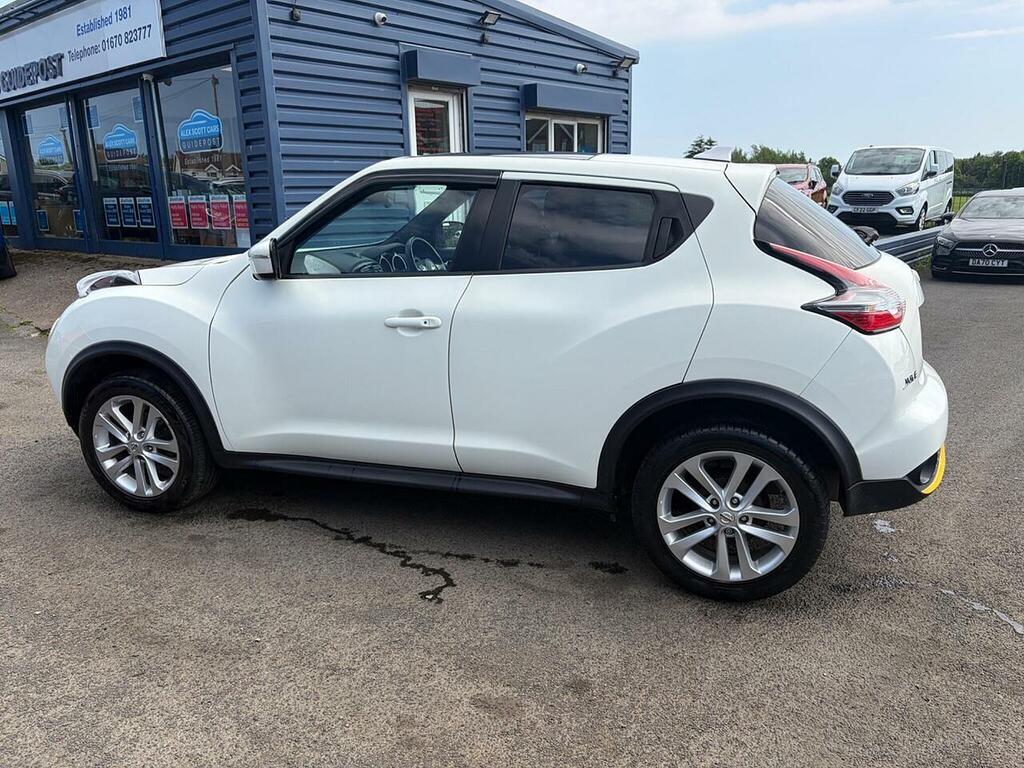 Nissan Juke 1.5 Dci N-connecta Suv Euro 6 S NK66ORY White #5