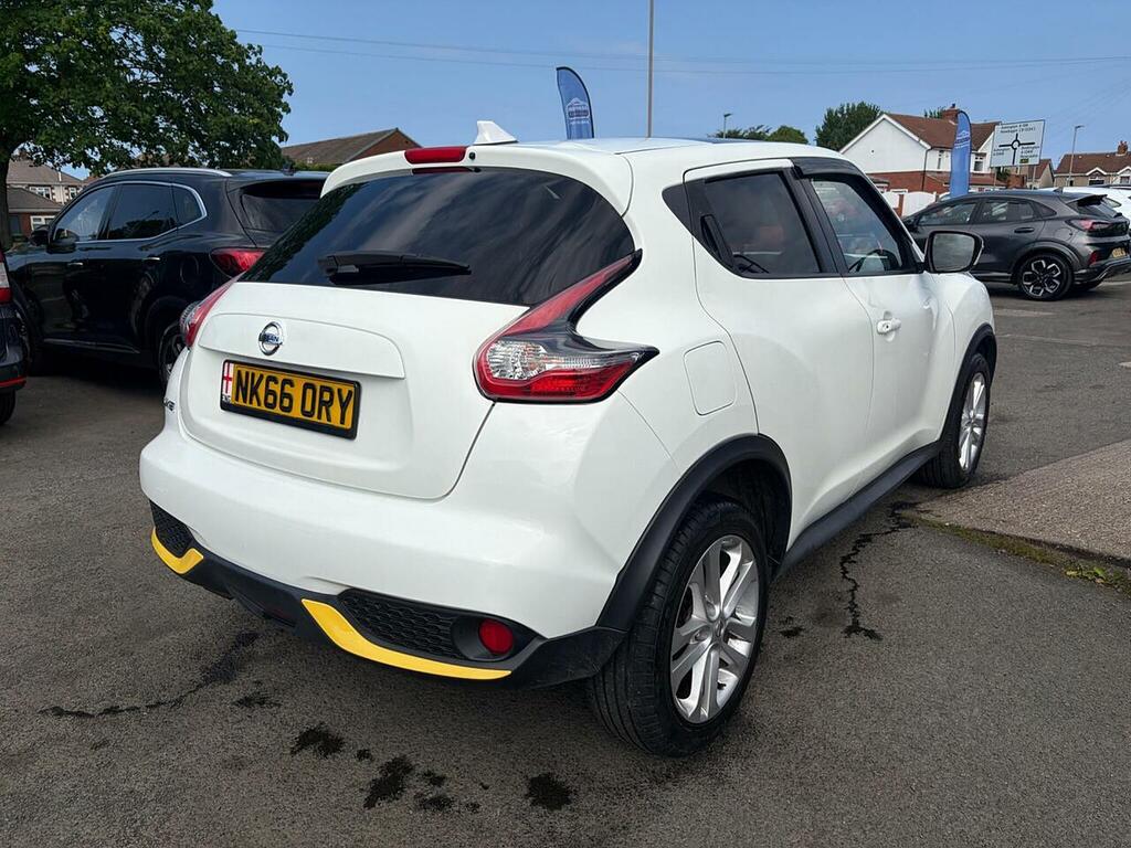 Nissan Juke 1.5 Dci N-connecta Suv Euro 6 S NK66ORY White #6