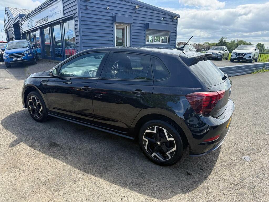 Volkswagen Polo 1.0 Tsi R-line Hatchback Euro 6 SD25LCW Black #5