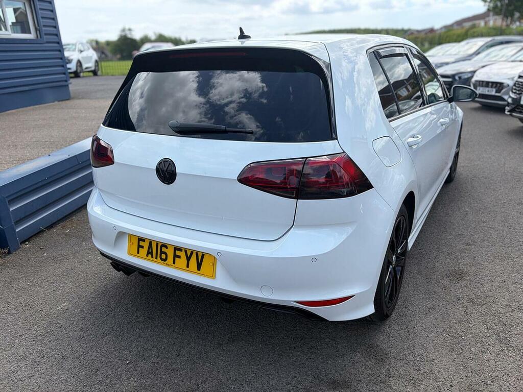 Volkswagen Golf Golf 1.4 Tsi Bluemotion Tech Act R-line Hatchback FA16FYV White #6