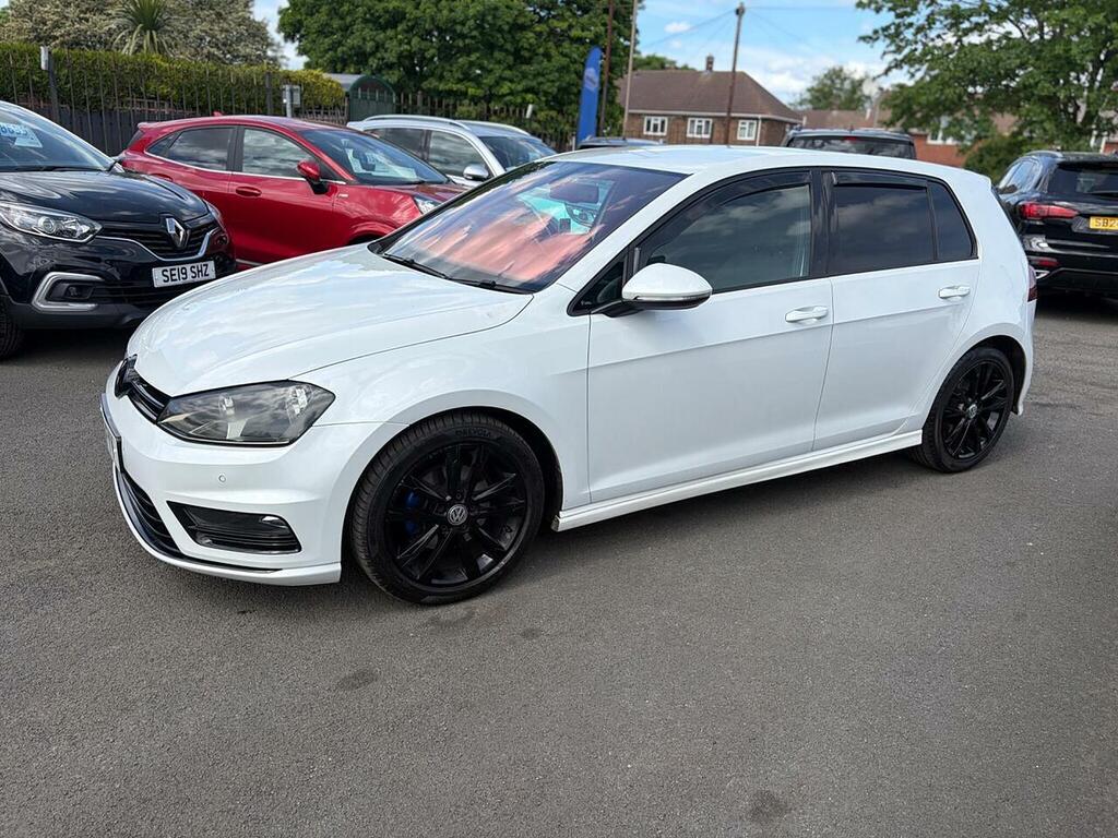 Volkswagen Golf Golf 1.4 Tsi Bluemotion Tech Act R-line Hatchback FA16FYV White #5