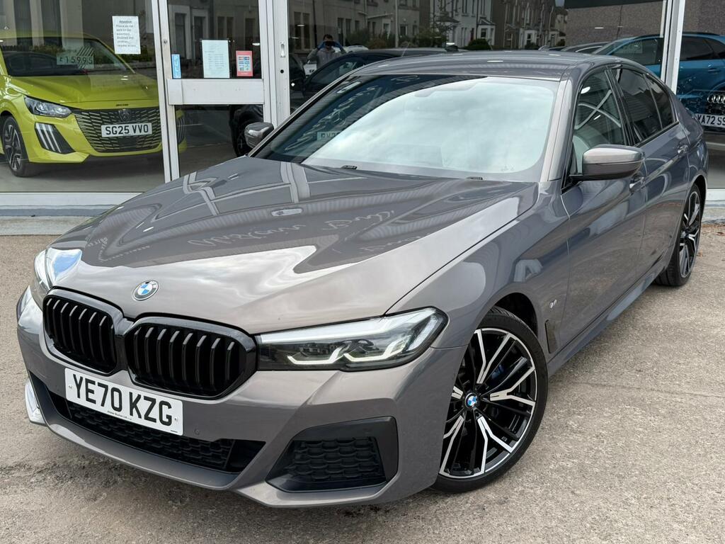 BMW 5 Series 2.0 520D Mht M Sport Steptronic Euro 6 Ss YE70KZG Grey #5