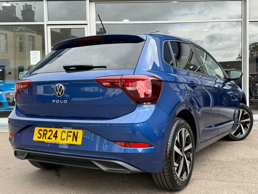 Volkswagen Polo 1.0 Tsi Match Euro 6 Ss SR24CFN Blue #3