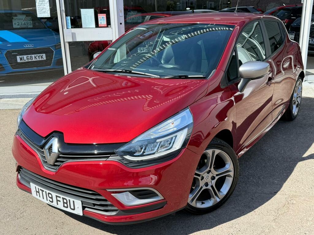 Renault Clio 0.9 Tce Gt Line Euro 6 Ss HT19FBU Red #4