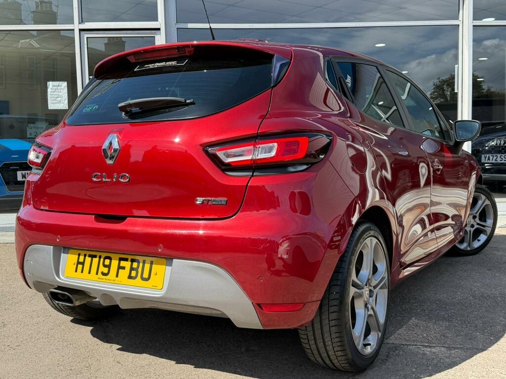 Renault Clio 0.9 Tce Gt Line Euro 6 Ss HT19FBU Red #3