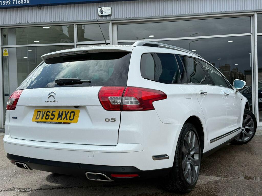 Citroen C5 2.0 Bluehdi Exclusive Techno Pack Tourer Eat6 Eu White #3