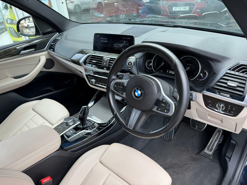 BMW X3 3.0 30D M Sport Suv Xdrive Euro 6 SW68NJF Black #4