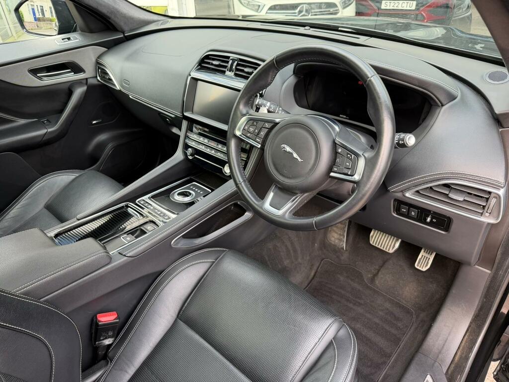 Jaguar F-Pace 2.0 D180 Chequered Flag Awd Euro 6 Ss SV70LME Black #5