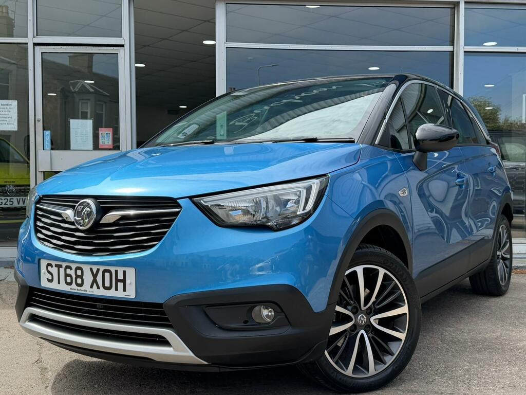 Vauxhall Crossland X 1.2 Turbo Gpf Elite Suv Euro 6 S Blue