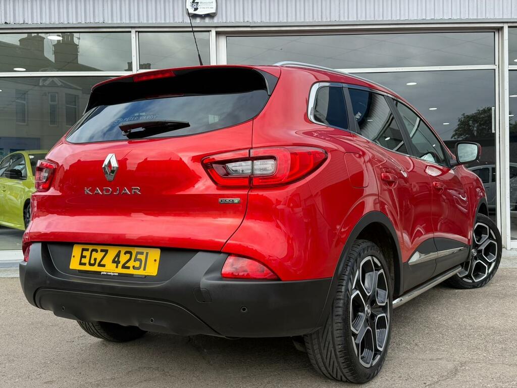 Renault Kadjar 1.5 Dci Dynamique S Nav Euro 6 Ss EGZ4251 Red #4