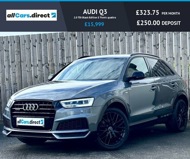 Audi Q3 2.0 Tdi Black Edition S Tronic Quattro Black