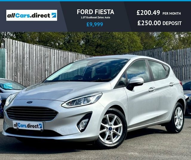 Ford Fiesta 1.0T Ecoboost Zetec Silver