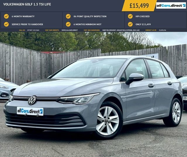 Volkswagen Golf 1.5 Tsi Life Grey