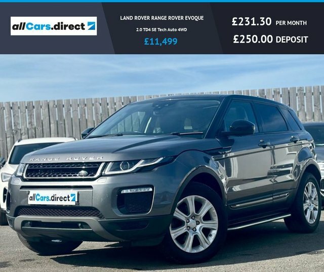 Land Rover Range Rover Evoque 2.0 Td4 Se Tech 4Wd Grey