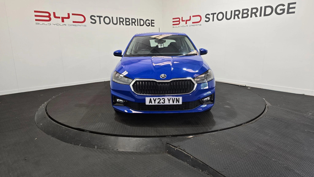 Skoda Fabia 1.0 Mpi Se Comfort Euro 6 Ss AY23YVN Blue #2