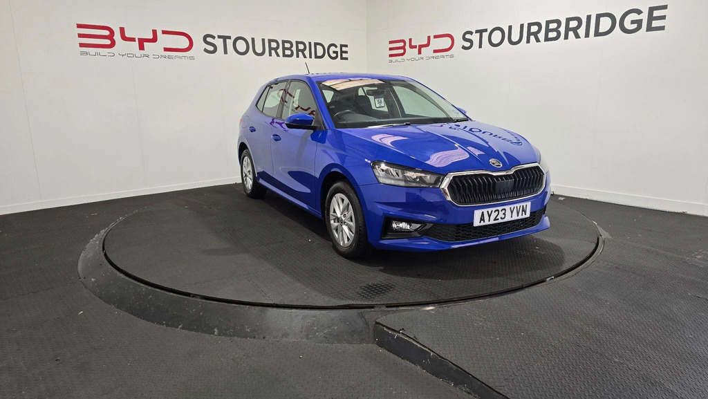 Skoda Fabia 1.0 Mpi Se Comfort Euro 6 Ss AY23YVN Blue #6