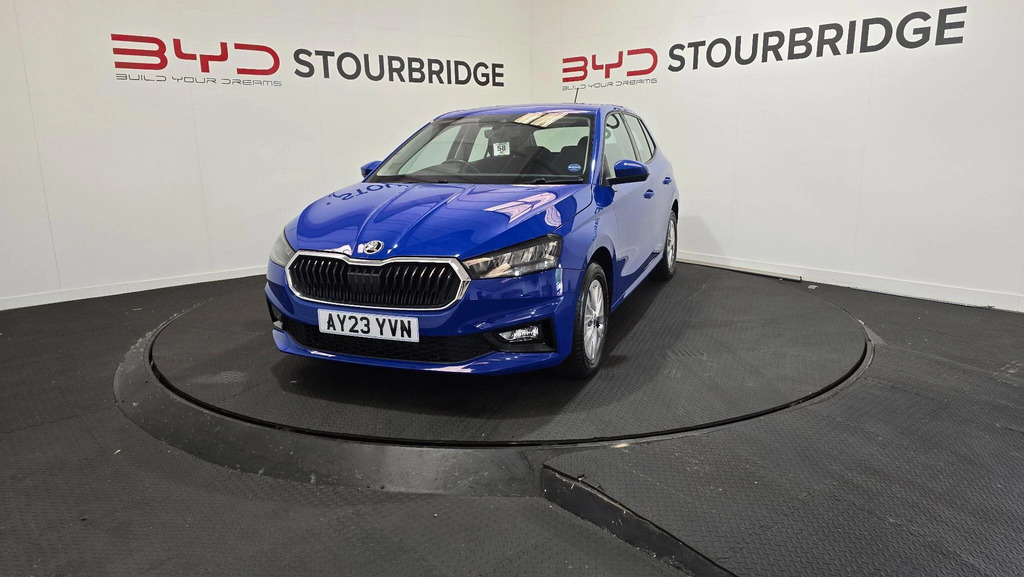 Skoda Fabia 1.0 Mpi Se Comfort Euro 6 Ss AY23YVN Blue #3