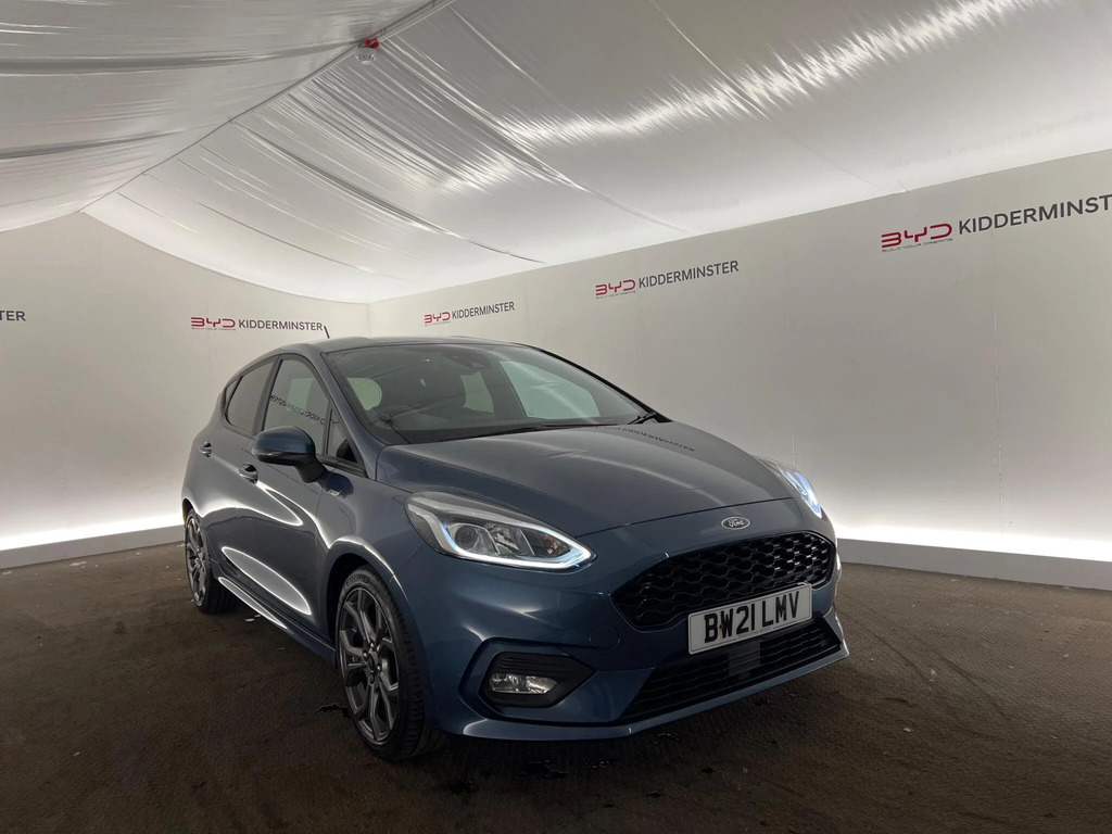 Ford Fiesta 1.0T Ecoboost St-line Edition Euro 6 Ss Blue