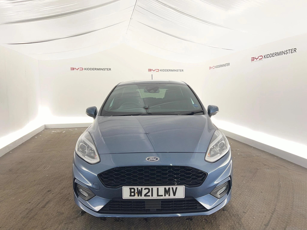 Ford Fiesta 1.0T Ecoboost St-line Edition Euro 6 Ss BW21LMV Blue #2