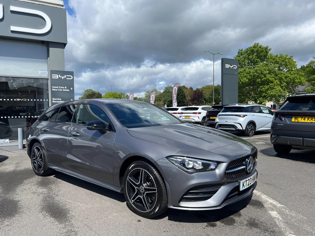Mercedes-Benz CLA Class 1.3 Cla250e 15.6Kwh Amg Line Premium Shooting Br KT23HWN Grey #4
