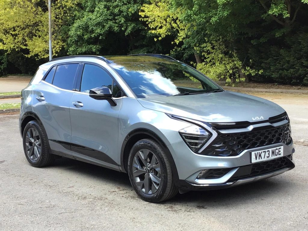 Kia Sportage Gt-ln S Isg Hev 4X4 A VK73MGE Silver #2
