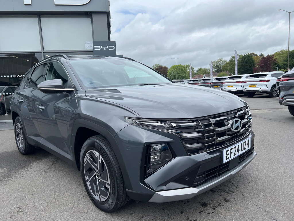 Hyundai Tucson 1.6 T-gdi 13.8Kwh Premium 4Wd Euro 6 Ss EF24UZH Grey #4