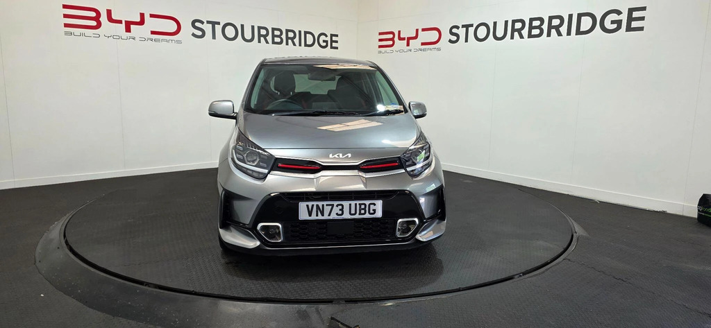 Kia Picanto 1.0 Dpi Gt-line Euro 6 Ss VN73UBG Grey #5