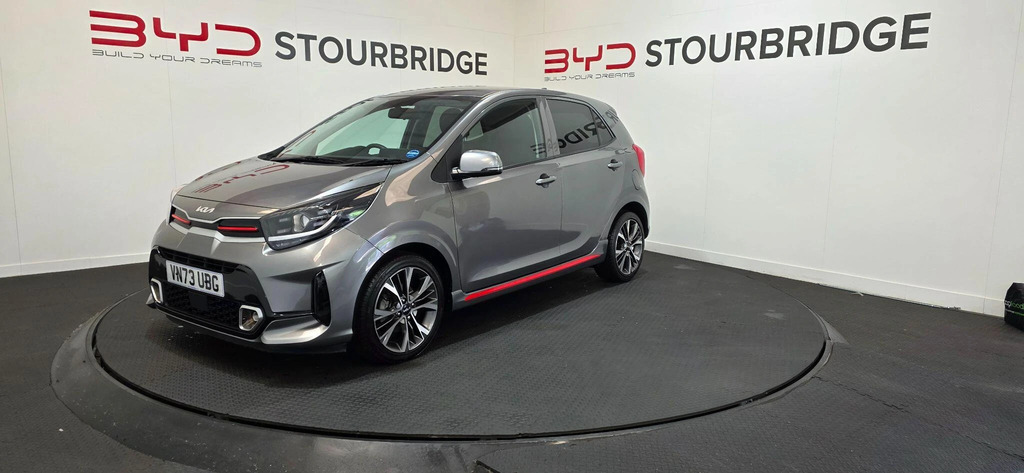 Kia Picanto 1.0 Dpi Gt-line Euro 6 Ss VN73UBG Grey #6