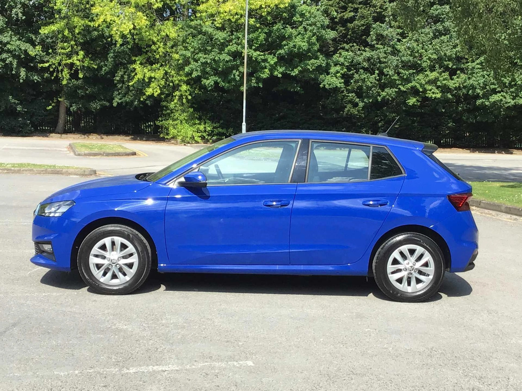 Skoda Fabia Se Comfort Mpi HK72AYC Blue #4