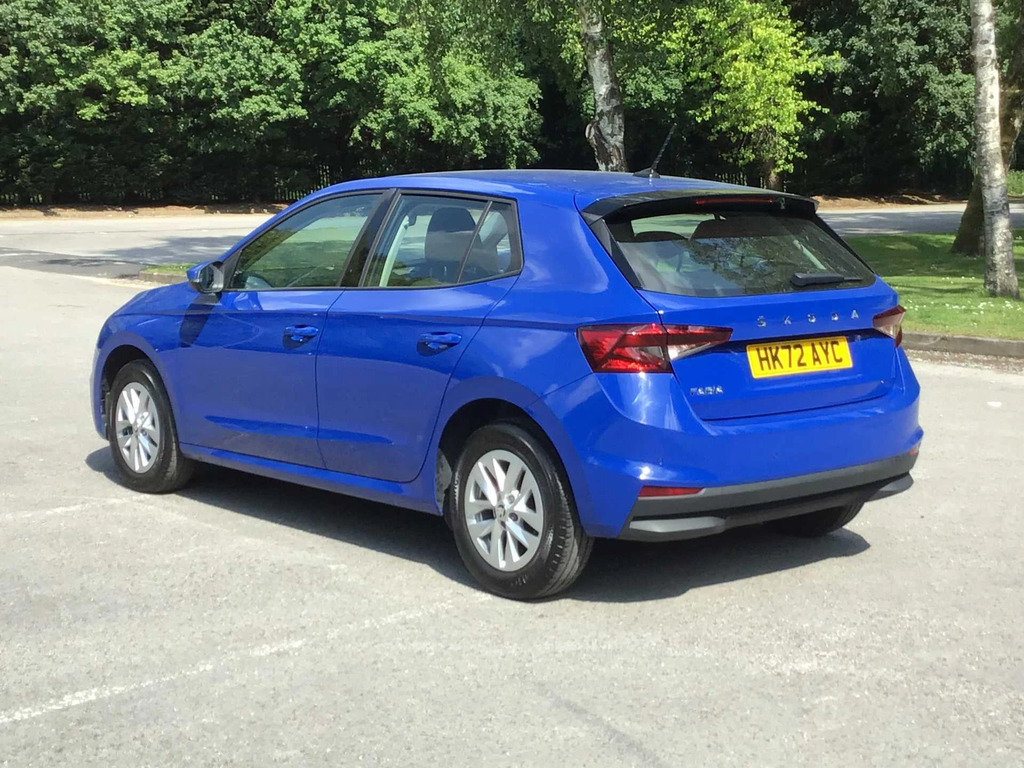 Skoda Fabia Se Comfort Mpi HK72AYC Blue #3