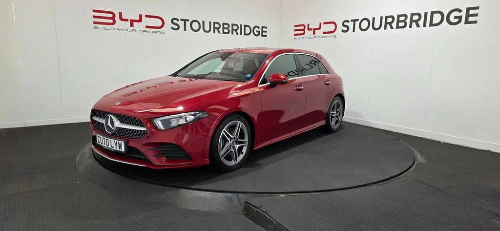 Mercedes-Benz A Class 1.3 A180 Amg Line Premium 2 7G-dct Euro 6 Ss CU70LYW Red #3