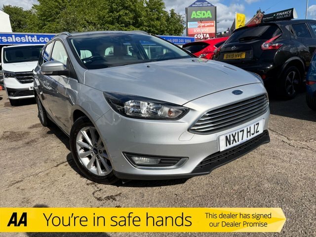 Ford Focus 2.0 Tdci Titanium Estate Powershift Eur Silver