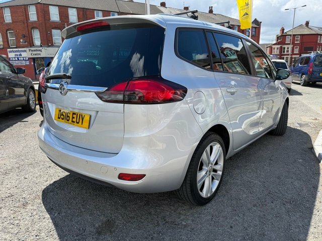 Vauxhall Zafira Tourer 1.6 Cdti Ecoflex Sri Mpv Euro 6 Silver #4