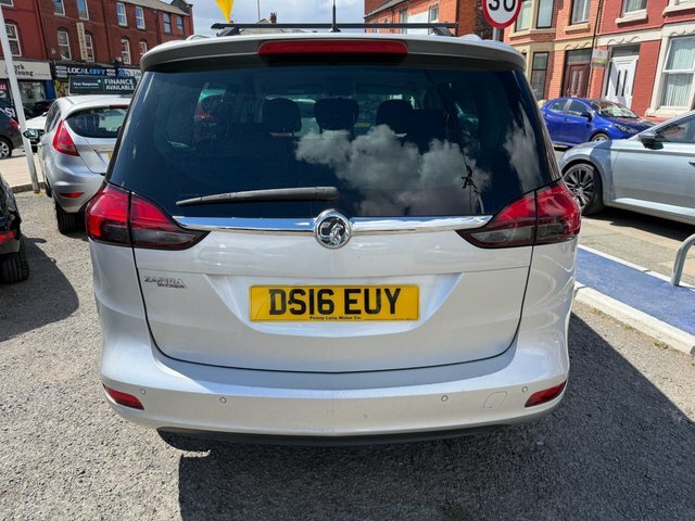 Vauxhall Zafira Tourer 1.6 Cdti Ecoflex Sri Mpv Euro 6 Silver #5