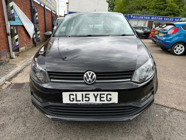 Volkswagen Polo 1.0 Bluemotion Tech S Hatchback GL15YEG Black #2