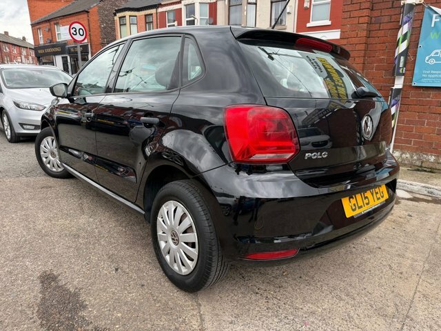 Volkswagen Polo 1.0 Bluemotion Tech S Hatchback GL15YEG Black #6