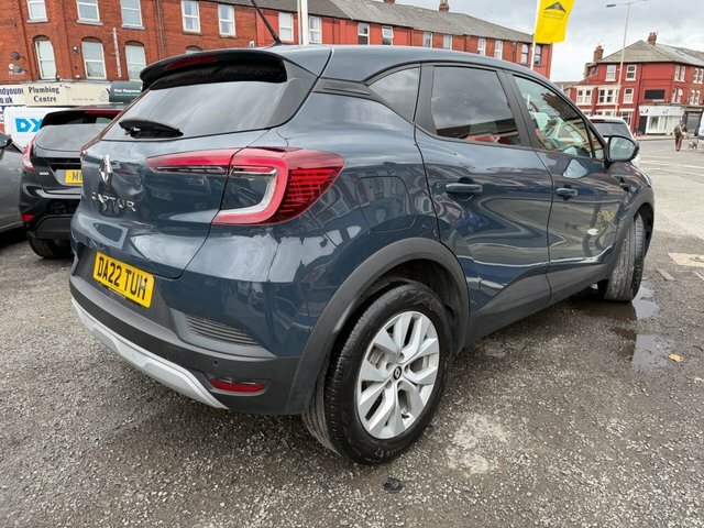 Renault Captur 1.0 Tce Iconic Edition Suv Euro DA22TUH Blue #4