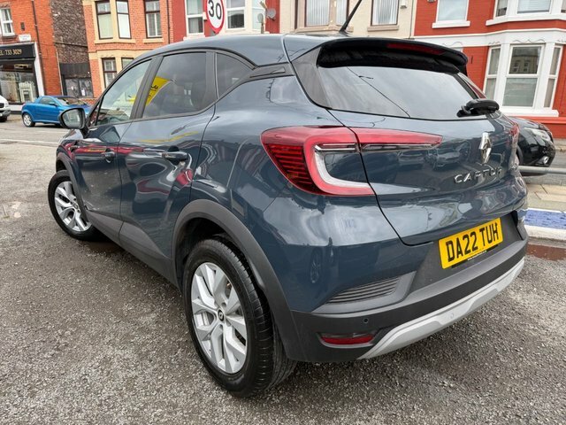 Renault Captur 1.0 Tce Iconic Edition Suv Euro DA22TUH Blue #6